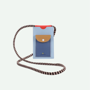 phone pouch | colourblocking | zissou blue