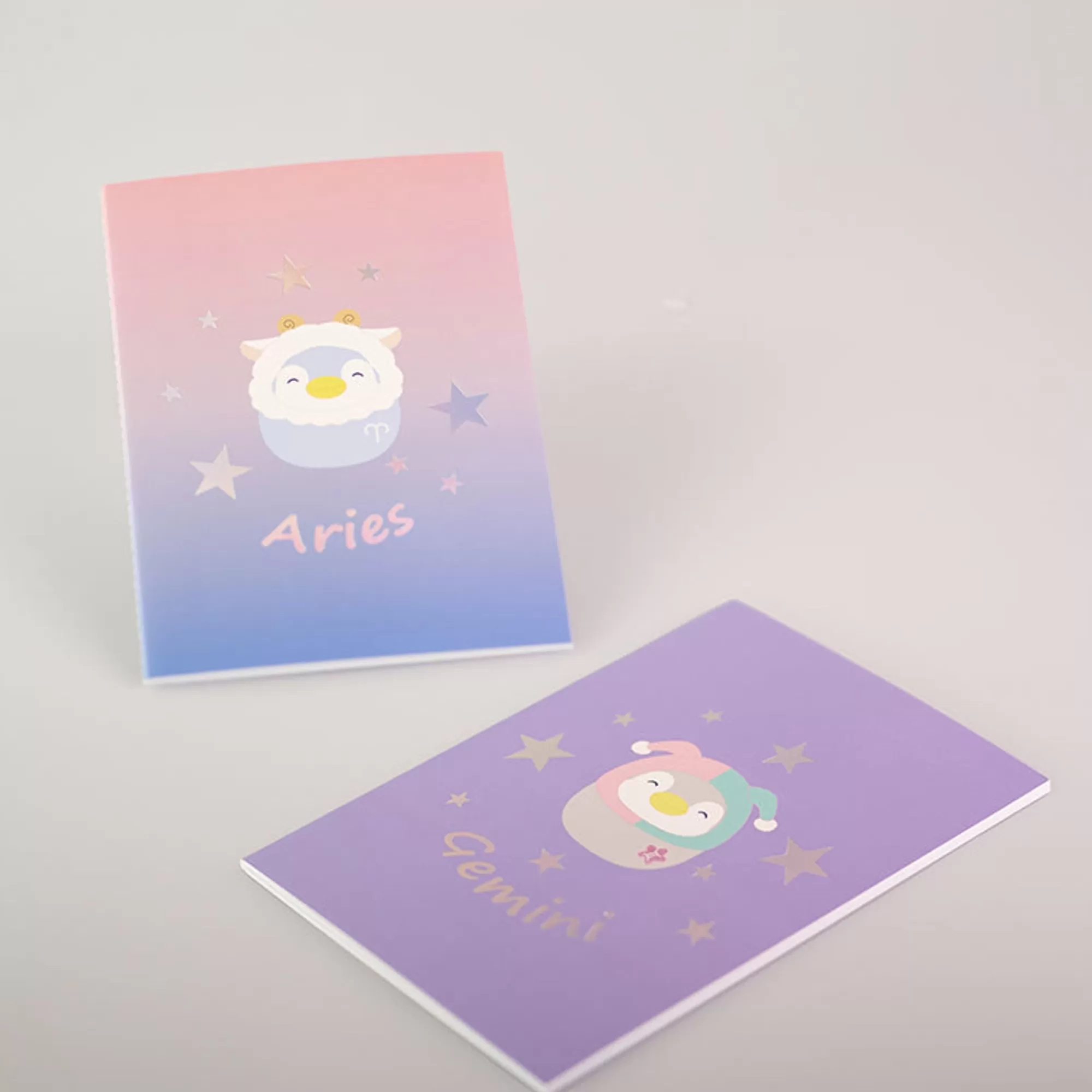 MINISO Notebook-Quaderno Rilegato A Punto – Collezione Segni Zodiacali (A5) – (2Pz) - immagine 4