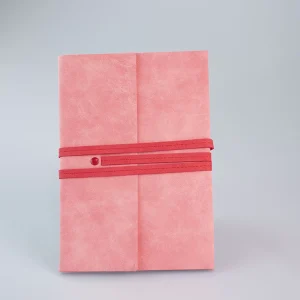 MINISO Notebook-Quaderno Rosa Con Laccetto – 80Fogli