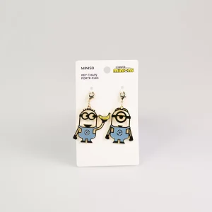 MINISO Borse & Zaini-Set Di 2 Portachiavi Minions – (1Pz)