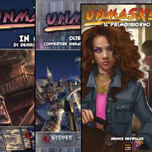 Cypher System: Unmasked – In Città, Oltre la Maschera, Il Primo Giorno (riservato ai backer)