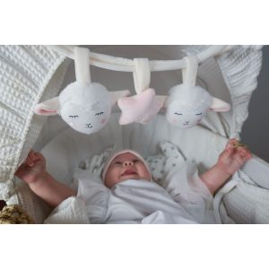 Ciondolo per passeggino orsetto/coniglietto