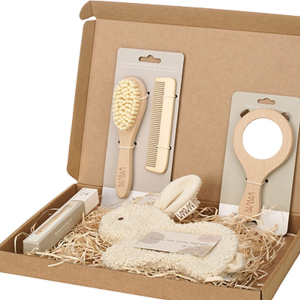 BAMBAM SET REGALO NASCITA IN LEGNO