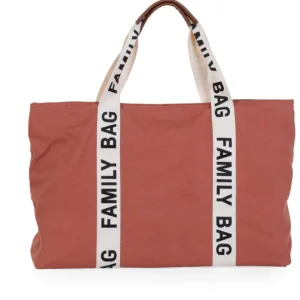 CHILDHOME FAMILY BAG SIGNATURE TELA TERRACOTTA