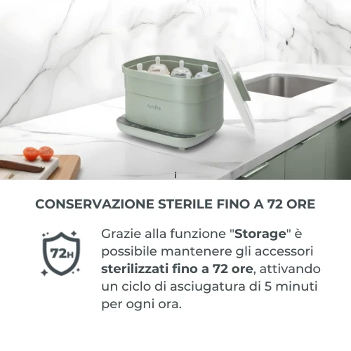 NUVITA STERIDRY STERILIZZATORE CON ASCIUGATURA 1088 - immagine 8