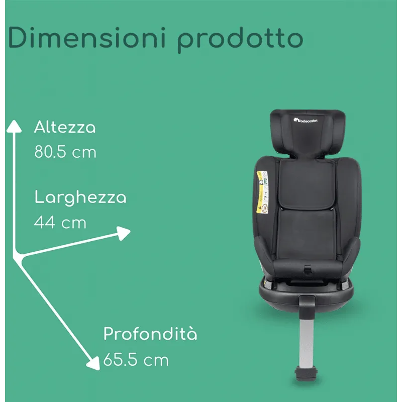 BEBECONFORT EVOLVEFIX I-SIZE PLUS SEGG AUTO 40-150 CM - immagine 3